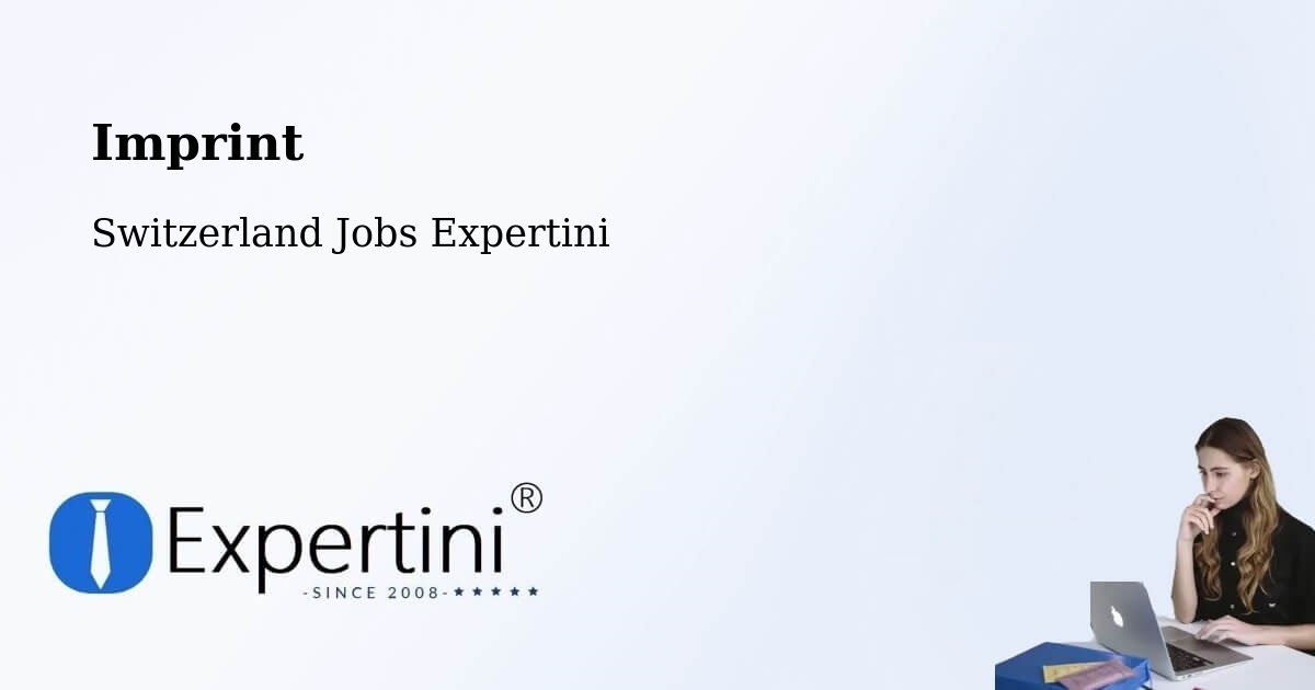Imprint - Switzerland Jobs Expertini
