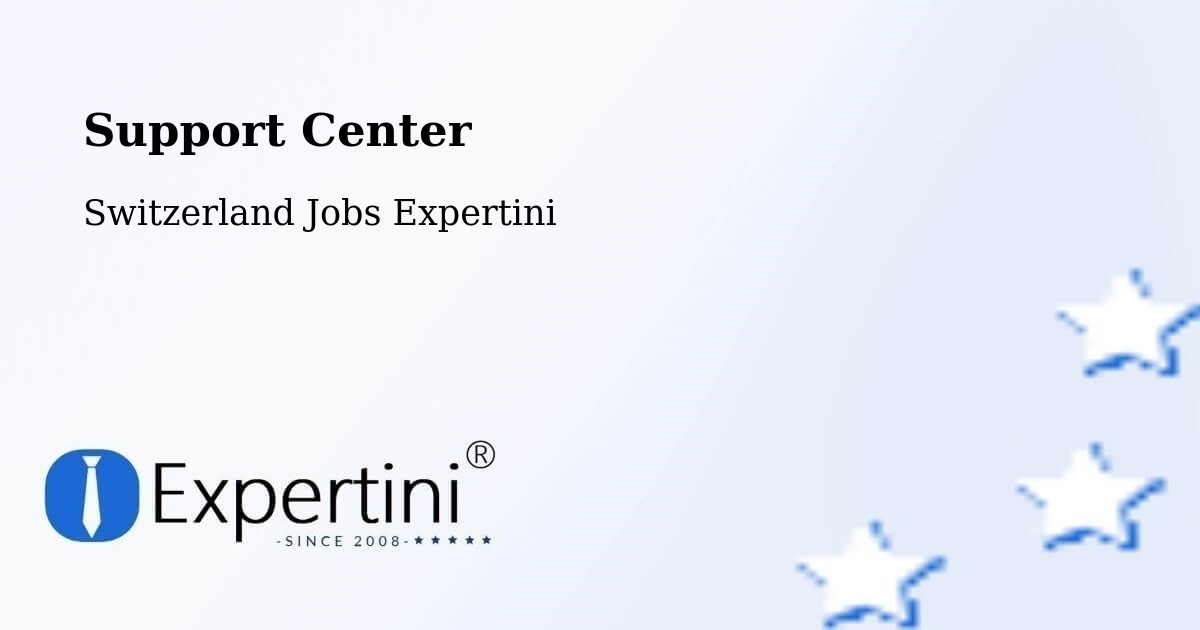 Support Center - Switzerland Jobs Expertini